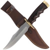 Muela Buffalo-17R Red Pakka Wood knife, Satin X50CrMoV15