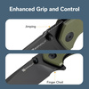Sencut Skarnax OD Green G10, Black 9Cr18MoV folding knife (S24025-2)