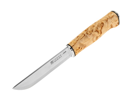 Sami Pukko CL128 knife - Joker - Karelian Birch