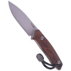 LionSteel Bushcraft Santos Wood / Satin Blade knife (M1 ST)