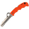 Spyderco Assist Lightweight Orange Combination Folding Knife (C79PSOR)