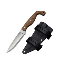Civivi MDRN Hunter Brown G10 knife, Stonewashed Nitro-V by Kyle Lamb (C23078-2)