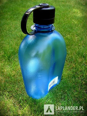 Nalgene Oasis 1L Manner Bottle - Blue