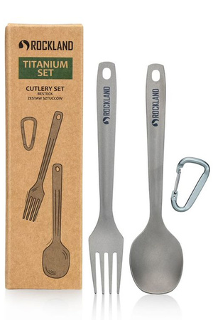 Rockland - Essentials - Titanium Cutlery Set - Titanium Set