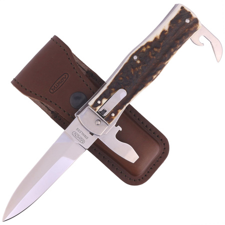 Mikov Predator Deer Stag Knife, Mirror 3 Blade (241-NP-3/KP)
