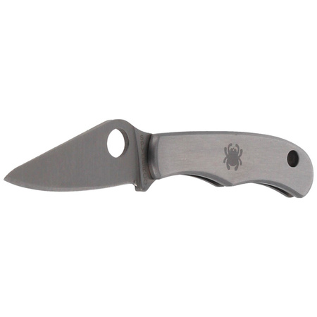 Spyderco Bug Stainless Steel Plain Folding Knife - C133P