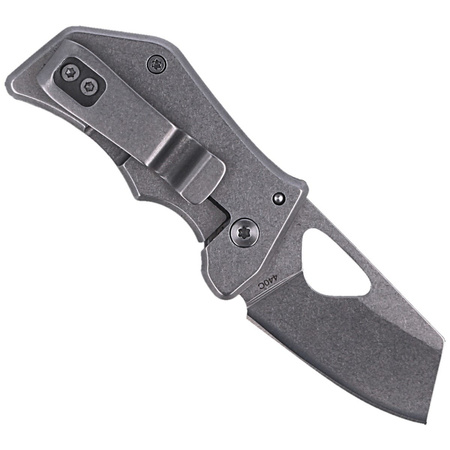 FOX Kit G10 Black / Stone Washed Folding Knife (BF-752)