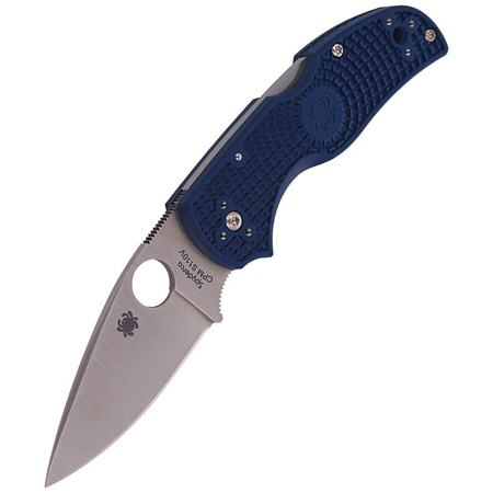 Spyderco Native 5 FRN Dark Blue CPM S110V Folding Knife (C41DBL5)