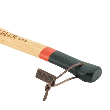 Adler Yankee Hatchet Red/Black Hickory Wood, C60 Carbon Steel (210.0H150A011)