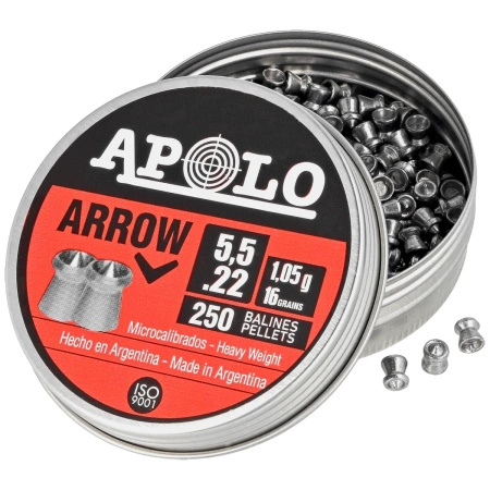Apolo - Arrow shot 5.5 mm, 250 pcs. 1.05g/16.0gr (19941)