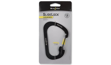 Nite Ize Carabiner - SlideLock Carabiner #6 - Black