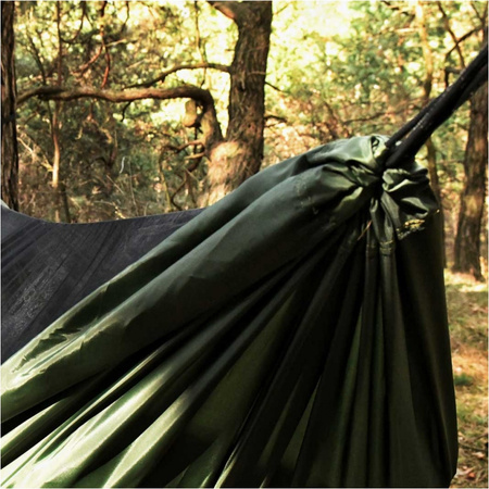 TigerWood - Dragonfly V1 Long hammock with mosquito net - green