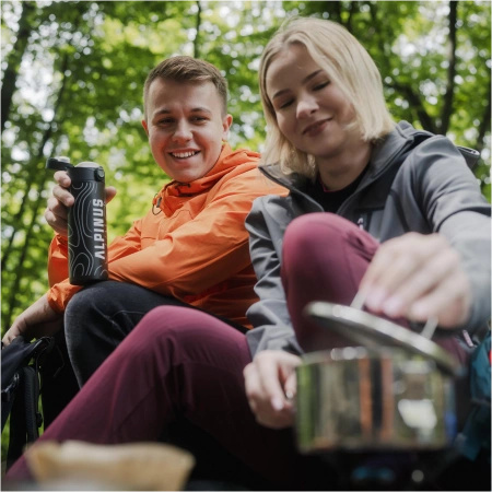 Alpinus - Livigno thermal mug - black