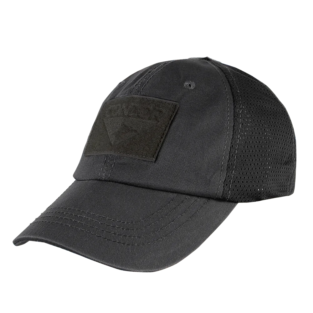 Condor Mesh Tactical Cap - Black - TCM-002 | - Laplander.eu | Bushcraft ...