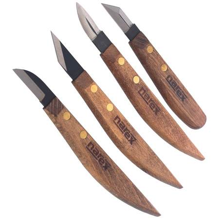 Carving knife set - Narex Profi 4 pcs (869100)