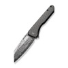 Civivi Nugz Black G10 folding knife, Damascus by Matthew Wehrwein (C23060-DS1)