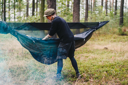 Lesovik DRAKA Midnight sky hammock