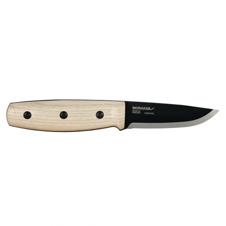 MORAKNIV - Mora Finn BlackBlade Ash Wood knife (S)