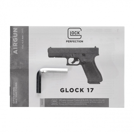 Glock - Glock 17 gen 5 air pistol. 4.5 mm blowback