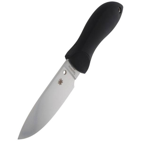 Spyderco Bill Moran FRN / Kraton Drop Point Plain Knife (FB02P)