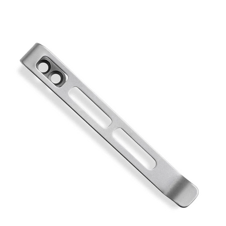 Civivi Silver Stainless Steel clip, without screws (CA-06B-V1)
