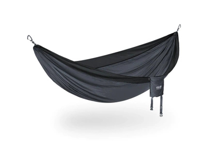 ENO DoubleNest hiking hammock - Charcoal/Black