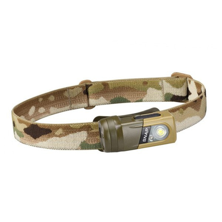 Princeton Tec Snap RGB Headlamp Flashlight - Multicam - SNRGB-MC