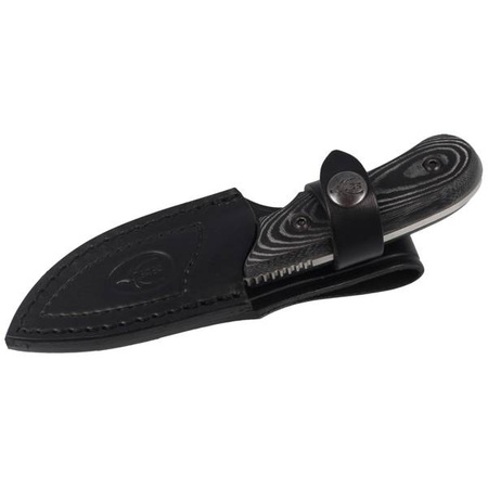 Muela Skinner Full Tang Black Micarta 75mm Knife (IBEX-8M)