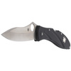 Spyderco Centofante 3 Black FRN Plain Folding Knife - C66PBK3