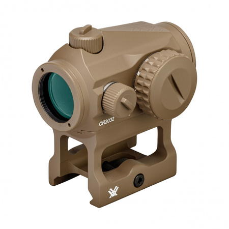 Vortex Crossfire Green Dot Tan collimator