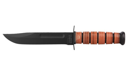 Ka-Bar 1320 Single Mark knife - Leather scabbard