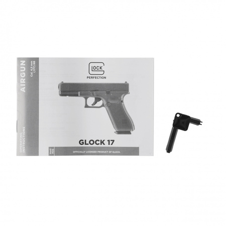 Glock - ASG pistol replica Glock 17 gen5 6 mm BB grey