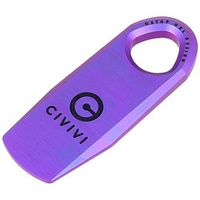 CIVIVI Ti-Bar Purple/Satin Flat Titanium Prybar Tool by Ostap Hel (C21030-2)