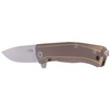 LionSteel Myto Bronze Titanium / Satin Blade Folding Knife (MT01 BR)