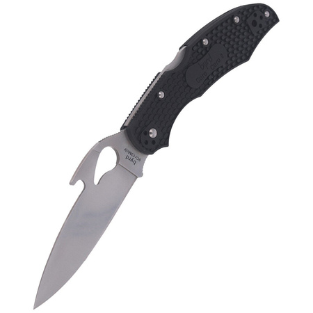 Spyderco Byrd Cara Cara 2 FRN Emerson Black Plain Folding Knife (BY03PBK2W)