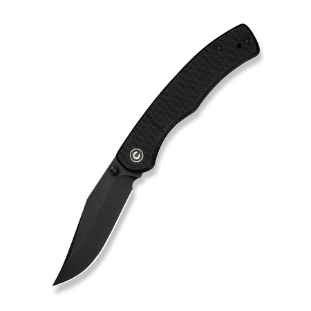 Civivi Clingman Black G10, Black Stonewashed Nitro-V Folding Knife by Taylor Martin Best Damn EDC (C23065-1)