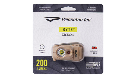 Princeton Tec head flashlight - Byte Tactical - Multicam - BYT-TAC-MC