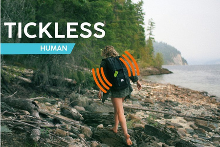 Tick protection for children - Tickless Kid - Orange