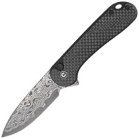 Civivi Button Lock Elementum II OD Green G10, Black Stonewashed Nitro-V knife (C18062PB-DS1)
