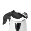 Leopold Vienna - Trevi 4 cups Italian coffee machine - polished steel