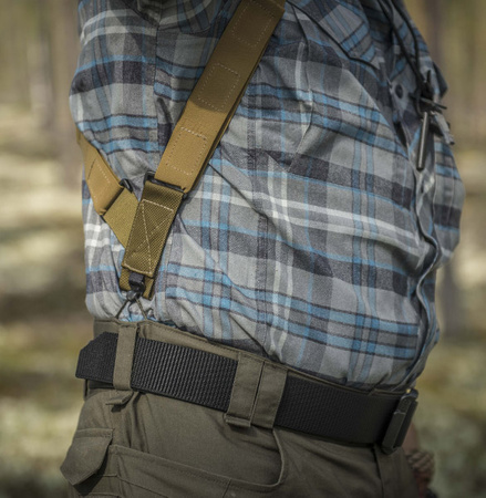 Helikon Forester trouser suspenders - Coyote