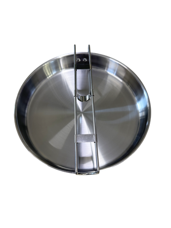 Folding Frying Pan - Stainless Steel Frying Pan - Eagle Products