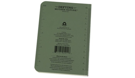 Rite in the Rain - Waterproof Notes - 3 1/2 x 5" - Olive