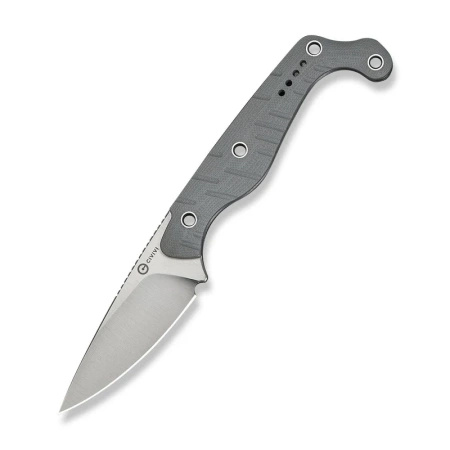 Civivi SŌKN Gray G10 knife, Satin Nitro-V by Kyle Lamb (C22027-2)