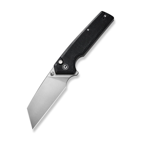 Civivi Amirite Black G10 Folding Knife, Satin Nitro-V (C23028-2)
