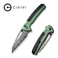 Civivi Sentinel Green/Black knife, Damascus (C22025B-DS1)