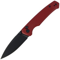 CIVIVI Altus Burgundy G10, Black Stonewashed knife (C20076-2)