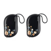 Ocoopa - UT5 Sway black floral electronic hand warmer