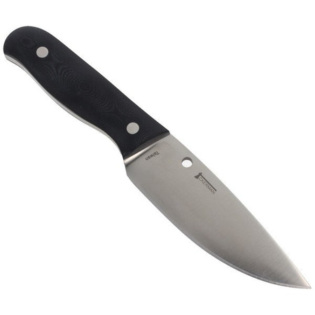 Spyderco Serrata Black G-10 Plain knife - FB32GP