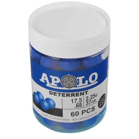 Apolo - Deterrent Poly Light polymer bullets .68 cal, 2.25 g, 60 pcs.